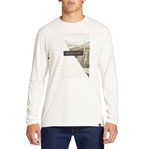 Long Sleeve Tee, Mother Nature "See you there" White, Alpine Design, Mens, XXL